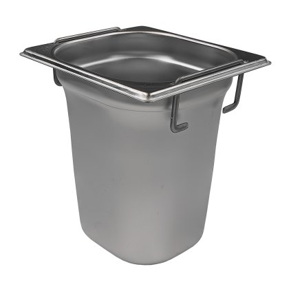 Gastronádoba GN 1/6 - 200 ucha zasouvací nerezová | REDFOX - GN 1/6-200 U