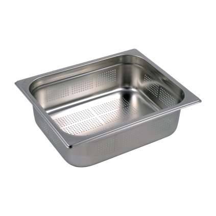 Gastronádoba děrovaná GN 1/2 - 100 nerezová | REDFOX - GND 1/2-100