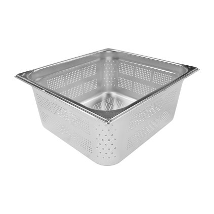 Gastronádoba děrovaná GN 2/3 - 150 nerezová | REDFOX - GND 2/3-150
