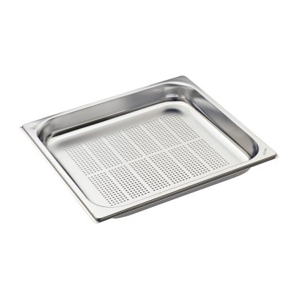 Gastronádoba děrovaná GN 2/3 - 40 nerezová | REDFOX - GND 2/3-40