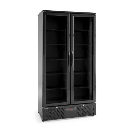 Dvoudveřová chladnička do baru, Arktic, 384L, Černá, 220-240V/365W, 900x530x(H)1820mm