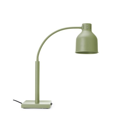 Pružná tepelná lampa , HENDI, Zelená, 220-240V/250W, 268x203x(H)660mm