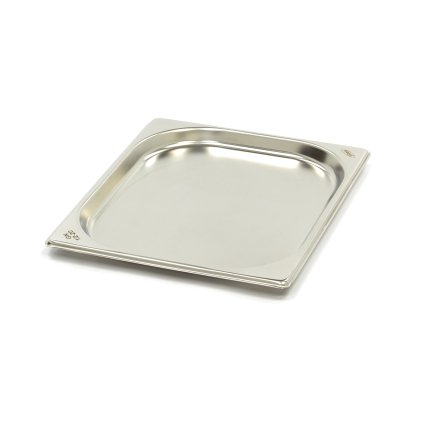 Gastronádoba 1/2 GN - 2 cm hluboká - 32,5 x 26,5 cm - nerezová ocel
