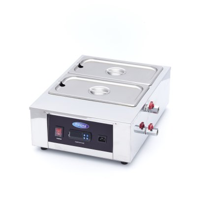 Tavič čokolády - 2 x 1/3 GN 10 cm