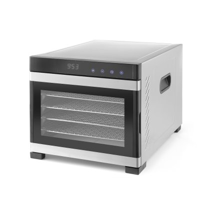 Sušička potravin, Profi Line, 6 táců, 230V/650W, 342x485x(H)309mm | HENDI, 229033