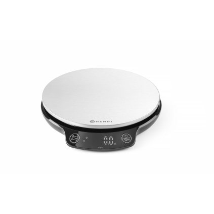 Kuchyňská váha 3 kg, 165x180x(H)31mm | HENDI, 580011