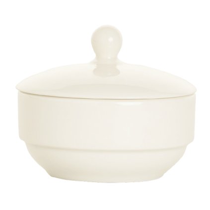 Cukřenka s víčkem 100 mm | FINE DINE, Crema