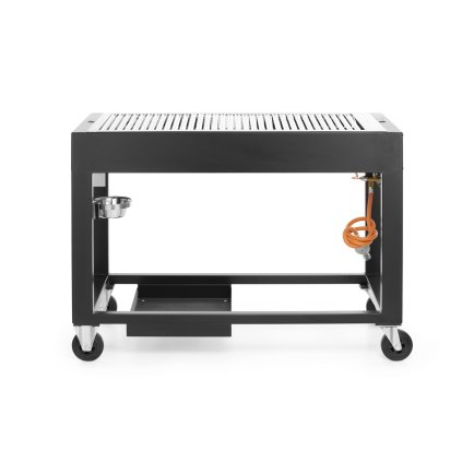 Plynový gril Tampa, Černá, 10kW, 1260x580x(H)900mm | HENDI, 700044