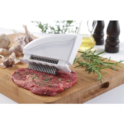 Tenderizér, Profi Line, 51 bodců, Bílá, 42x150x(H)118mm | HENDI, 843468