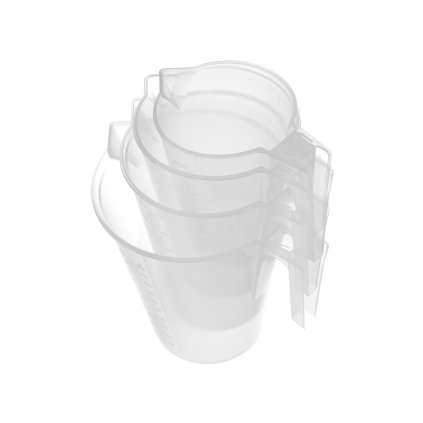 Stohovatelná polypropylenová odměrka, 3L, ⌀181x(H)233mm | HENDI, 567845