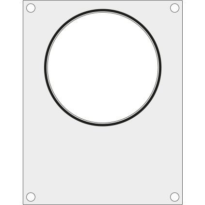 Těsnicí matrice pro těsnicí stroj , na polévkovou misku ø165 mm | HENDI, 805619
