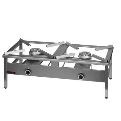 Dvojitá plynová stolička, skeletová 2x9 kW | KROMET, 000.TG-2