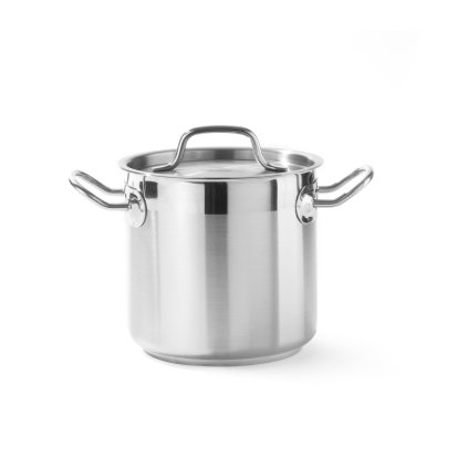 Vysoký hrnec  s poklicí o průměru 160 mm, 3l | HENDI, Profi Line