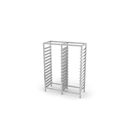 Dvojitý regál pro kontejnery GN 2/1, 1405x540x1800 mm | TECHNICA, 3711101454