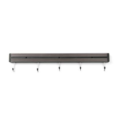 Magnetický pásek s háčky, HENDI, 5 háčků, (L)470mm