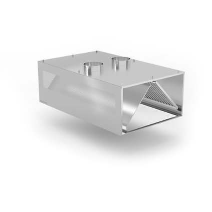 Kompenzační a indukční nástěnný odsavač par 1300x1400x450 mm | TECHNICA, 770-KI1314