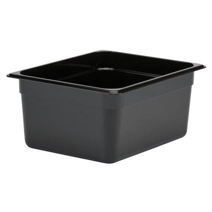 GN 1/2 kontejner 150 mm z polykarbonátu, černý CAMBRO, Camwear