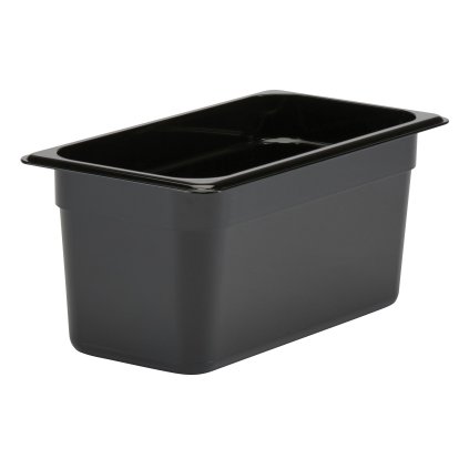 GN 1/3 kontejner 150 mm polykarbonát, černý CAMBRO, Camwear