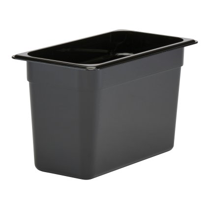 GN 1/3 kontejner 200 mm polykarbonát, černý CAMBRO, Camwear