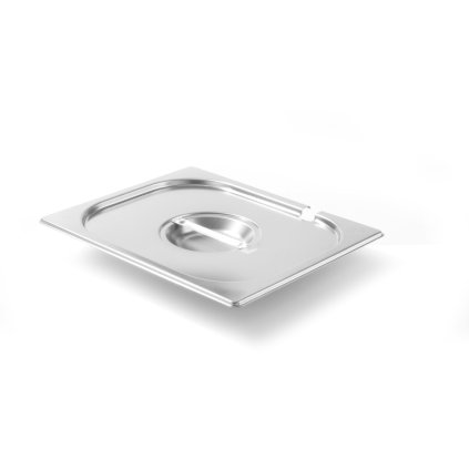 Víko pro gastronádobu GN 1/2 s otvorem pro naběračku  | HENDI, Kitchen Line