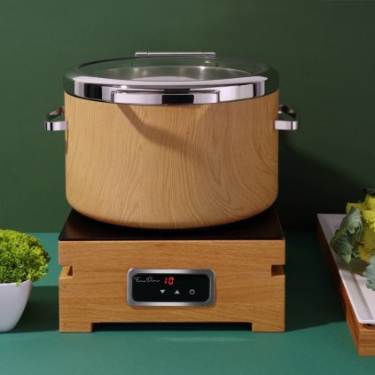 Kruhový indukční ohřívač, 440x462x260 mm | FINE DINE, De Luxe Madeira