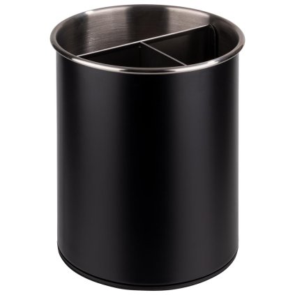 Nádoba na příbory 130 mm černá | APS, 11748