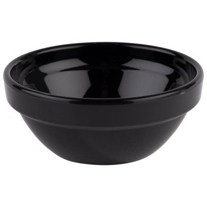 Miska 0 02 l 60 mm czarna APS Friendly 761785
