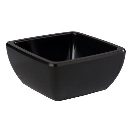 Miska 0 05 l 65x65 mm czarna APS Friendly 761792