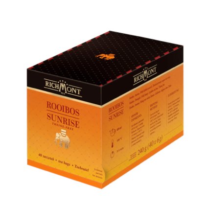 Čaj Rooibos, 40 sáčků | RICHMONT, Rooibos Sunrise