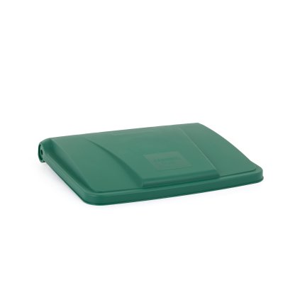 Víko pro odpadkový koš 68 a 87 l s funkcí jemného zavírání, 67x500x409 mm, zelené | CAMBRO