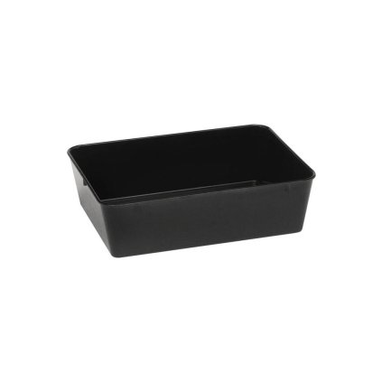 Nádoba na maso z melaminu 280x210x60 mm, černá | HENDI, 568804