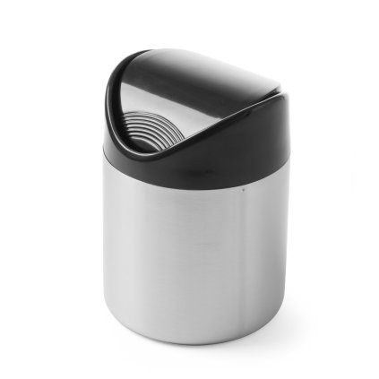 Odpadkový koš na stůl s plastovým víkem | HENDI, 440704