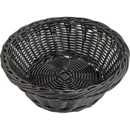 Polypropylenový koš, průměr 210 mm, černý | GREDIL, 361212