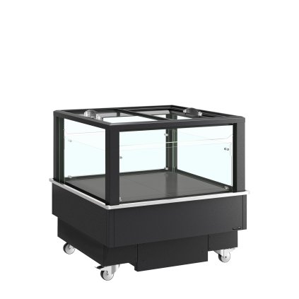 EIB-D1010-B1  Chladicí/mrazicí vitrína samoobslužná, ventilovaná