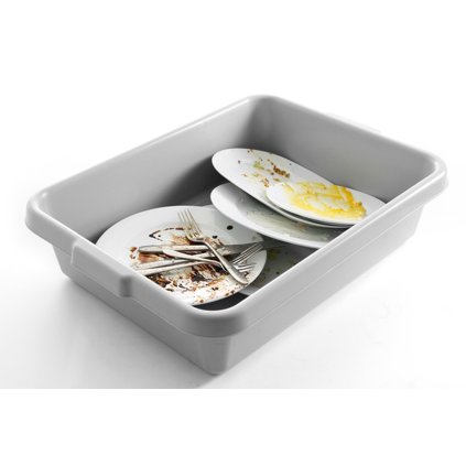 Nádoba na odnos nádobí  s úchytkami 555x410 mm | HENDI, 552001