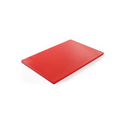 Krájecí deska HACCP 600x400 mm, červená | HENDI, 825617