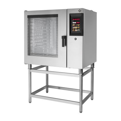 Konvektomat STEAMBOX elektrický 10x GN 2/1 automatické mytí bojler 400V levé dveře 10" displej | RM - STMB 1021 EL