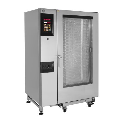 Konvektomat STEAMBOX elektrický 20x GN 2/1 bojler dotykový barevný automatické mytí 10" displej | RM - STMB 2021 E