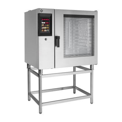 Konvektomat STEAMBOX plynový 10x GN 2/1 bojler dotykový barevný automatické mytí 10" displej | RM - STMB 1021 G