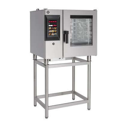 Konvektomat STEAMBOX plynový 6x GN 1/1 bojler dotykový barevný automatické mytí 10" displej | RM - STMB 0611 G