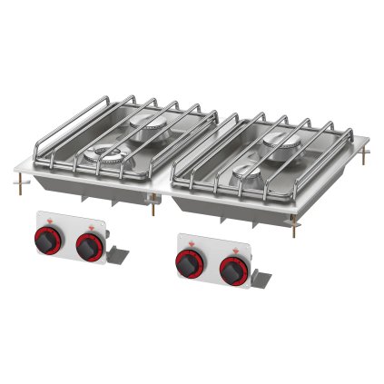 Sporák drop-in plynová 4x hořák | RM - PCD-68G