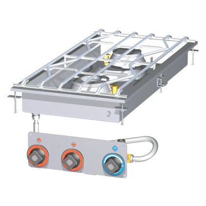 Sporák vodní plynový 2 zóny | RM - PCAD-84G