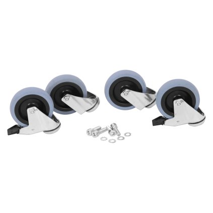 Kolečka s brzdou 6 kusy | RM - SOV80 6