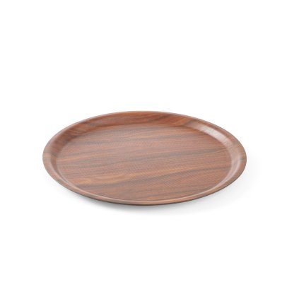 Kulatý podnos, protiskluzový, průměr 380 mm | AMERBOX, Montana