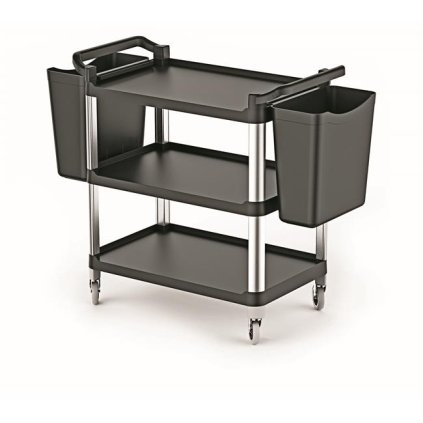 Servisní vozík se 3 policemi 1070x520x960 mm | AMERBOX, ADC33110