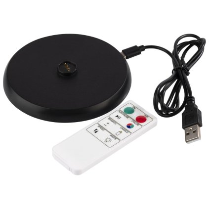 Sada náhradních dílů pro stolní lampu (nabíjecí stanice, kabel, dálkové ovládání) | APS, 17023