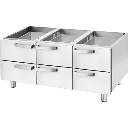 Podstavec se zásuvkami 1200x640x600 mm | STALGAST, 9703500