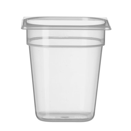 Kontejner GN 1/6 polypropylen, HENDI, Profi Line, GN 1/6, 3,4L, Průhledná, 176x162x(H)200mm