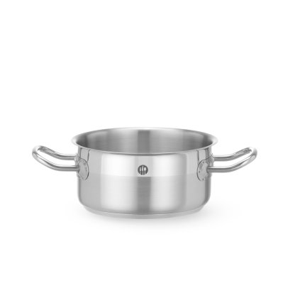 Pánev na dušení nízká, bez víka, HENDI, Profi Line, 1,5L, ⌀160x(H)75mm