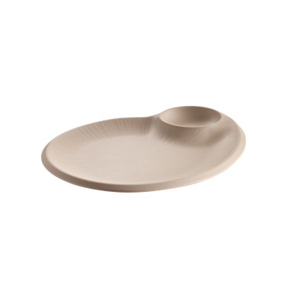 Melaminová mělká deska 300x250 mm | APS, Nero, Sand